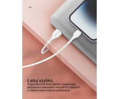 Beline Kabelis 25W USB-A/Lightning 1m juodos spalvos BLNCBL01