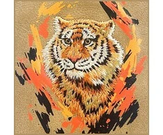 Nimmy Tiger MagSafe dėklas skirtas Apple iPhone 16 Pro Max light rudos spalvos