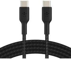 Kabelis USB Belkin USB-C - USB-C 2 m Juodas (CAB004BT2MBK)
