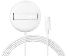 Įkroviklis Belkin magnetyczna, Qi2 15W, rozkładana, balta (WIA011HQWH)