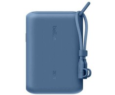 Powerbank Belkin ekranas 20W USB-C 10000 mAh mėlyna (BPB027HQBL)