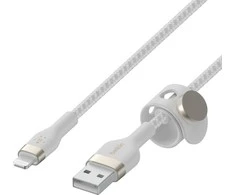 „Lightning“ Laidas - Belkin 3 m Balta