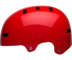 Bell BELL LOCAL bmx šalmas. Šalmo dydis: L (59–61,5 cm). Pasirinkite spalvą: blizgi tamsiai raudona.