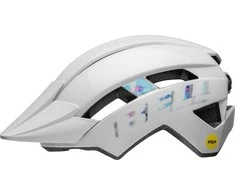 Bell BELL SIDETRACK II MIPS vaikiškas šalmas Šalmo dydis: Universalus (50-57 cm), Pasirinkite spalvą: Blizgi balta