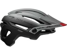 Bell BELL SIXER MTB šalmas. Šalmo dydis: M (55-59 cm). Pasirinkite spalvą: „Fasthouse After Hours“ matinė juoda ir pilka.
