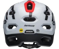 Bell BELL SUPER DH viso veido šalmas Šalmo dydis: M(55-59 cm), Pasirinkite spalvą: Matinė Juoda Balta