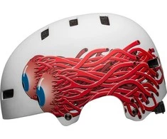 Bell Šalmas bmx BELL LOLAL matinė balta akis roz. L (59-61,5 cm) (NEW)