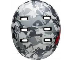 Bell Kask dziecięcy BELL LIL RIPPER matinis pilkas sidabrinis camosaurus dydis S (48–55 cm) (NAUJIENA)