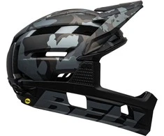 Bell Helm full face SUPER AIR R MIPS SPHERIcal matinis blizgus juodas camo dydis L 58-62 cm (308744)