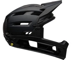 Bell Helm full face Super Air R Pips Sferinis matinis blizgus juodas kameros dydis L. (58-62 cm)