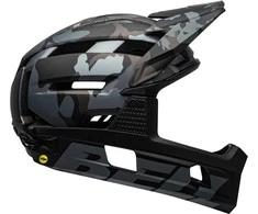 Bell Šalmo pilnas veidas SEEPER AIR RMPS SVEIKATOS MECHANINIS matinis blizgus juodas camo dydis S (52-56 cm)