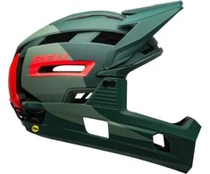 Bell Šaltis pilnas veidas SAPER AIR R MIPS SPHERIcal matinis blizgus žalia infraraudonųjų spindulių dydis L 58-62 cm (308753)