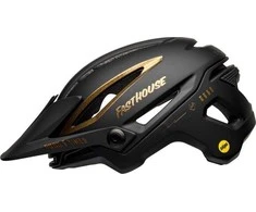 Bell Kask mtb BELL SIXER INTEGRATED MIPS fasthouse matinio blizgaus juodo aukso rožinės spalvos. M (55–59 cm) (NAUJIENA)