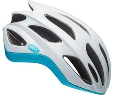 Bell Kelių šalmas Formulės virago matinė balta mėlyna aviečių dydis L. (58-62 cm) (BEL-7101812)