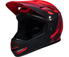Bell Kask visas veidas BELL SANCTION yra matinis raudonas juodas rožinis. XS (48-51 cm) (NAUJIENA)