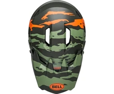 Bell Kask viso veido BELL SANCTION 2 DLX MIPS tarpeklis matinis tamsiai žalias oranžinis rožinis. L (57–59 cm) (NAUJIENA, 2024 m.)