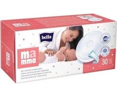 BELLA Krūtų įklotai MAMMA 30 vnt.