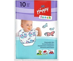 Bella Baby Happy BELLA HAPPY LUNCH CHILDREN BIBS, 10 Vnt.