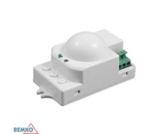 Bemko Mikrobangų jutiklis, baltas, IP20, max 1200W, 360°, 1-8m