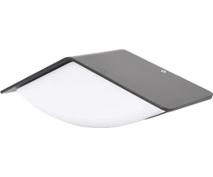 Sieninis šviestuvas Bemko 10W LED sieninis fasado šviestuvas VALIT, grafito sp., 4000K, IP65, 120°