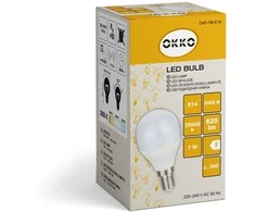 Okko Bemko LED BULB G45 7W E14 620LM 3000K MATTE