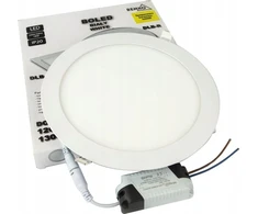 Lubinis šviestuvas Bemko 18W LED įleidžiama panelė, balta, 4000K