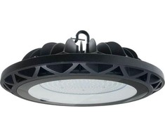 Bemko 100W LED UFO šviestuvas VOYAGER, juodas, 4000K, IP65, 110°