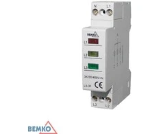 Bemko Track sistema Spotline Euro Spot QRB111 su 3 faziu adapteriu G53 75W juoda (153430)