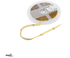 Bemko 12W/m LED COB juosta PREMIUM, 12V, 4000K, 5m ritė