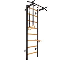 Medinė ir metalinė gimnastikos sienelė BenchK 221B