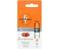 4organic Natural maitininantis Lūpų balzamas, 5 g