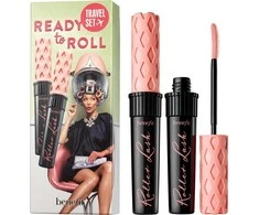 Benefit Ready To Roll Blakstienų tušas Duo Travel Set blakstienų tušų rinkinys, atspalvis: Juodas, 2 x 8,5g