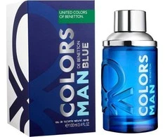 Benetton Colors Man Mėlyna EDT tualetinis vanduo vyrams, 100 ml