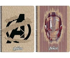 Beniamin Avengers A4 Užrašų bloknotas 80 lapų - Spalvingas ir tvirtas