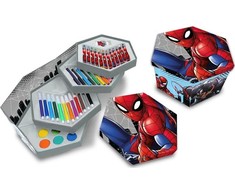 Beniamin Spider-man 51 dalių meninis rinkinys hexagonalinėje dėžutėje