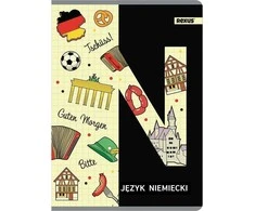 Beniamin Sąsiuvinis A5/60K tinkleliu, vokiečių kalba (5 vnt.)