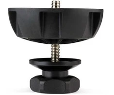 Adapteris - Benro BL100S Pusiau Kamuolinis Adapteris Statybinėms Kojoms Juodas