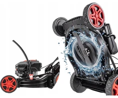 Benzininė vejapjovė Pro-Line Benzininė vejapjovė PROLINE, 460MM, 149CC, 2.8KW, 25-75MM