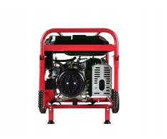 Benzininis trifazis elektros generatorius „Tvardy T05003“, 6600 W, 400 V, elektrinis paleidimas