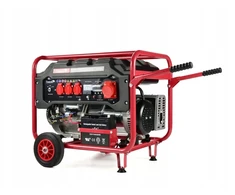 Benzininis trifazis elektros generatorius „Tvardy T05003“, 6600 W, 400 V, elektrinis paleidimas