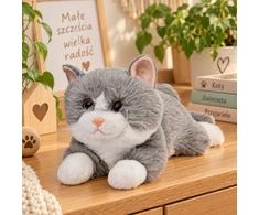 Beppe *****Kot szaro - balta 38/45cm 14320 25388