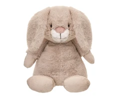 Beppe Pliušinis žaislas - smėlio spalvos kiškutis "Ninio", 30 cm