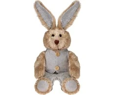 Beppe Pliušinis žaislas - kiškutis su kostiumu "Mellen", 25 cm