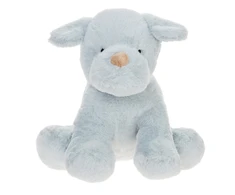 Beppe Pliušinis žaislas - mėlynos spalvos šuniukas "Renee", 25 cm