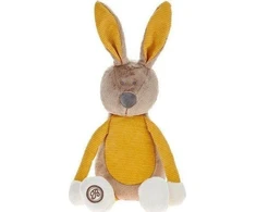 Beppe Pliušinis žaislas - smėlio/geltonos spalvos kiškutis "Enzo", 20 cm