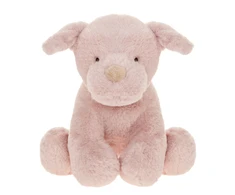 Beppe Pliušinis žaislas - rožinės spalvos šuniukas "Renee", 30 cm