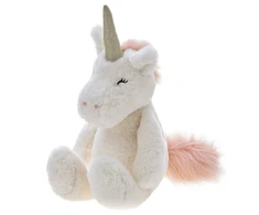 Beppe Pliušinis žaislas - baltas vienaragis "Alessio", 28 cm