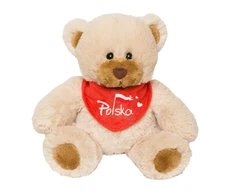 Beppe Pliušinis žaislas - rudos spalvos meškiukas, 16 cm