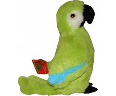 Beppe Pliušinis žaislas - žalioji papūga ara, 20 cm