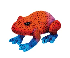 Beppe Pliušinis žaislas - raudona varlė, 13 cm